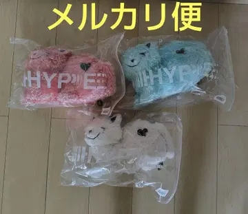 요네즈 켄시 리이슈 고양이 3색 세트 HYPE 화이트 핑크 민트