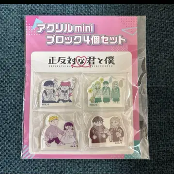 정반대인 너와 나 아크릴 mini 블록