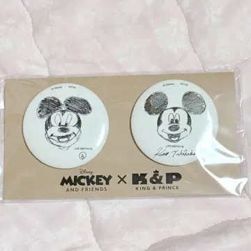 캔뱃지 세트 시부야 킹프리 디즈니 콜라보