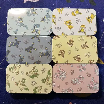 포켓몬 쁘띠 캔 컬렉션 이브이즈 6개 세트