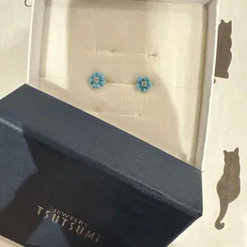 츠츠미 터키석 귀걸이