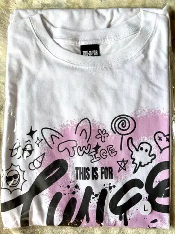 TWICE THIS IS FOR 티셔츠 L 사이즈