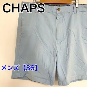 YBD38 [US 수입] CHAPS 숏팬츠 [남성용 36] 스카이블루