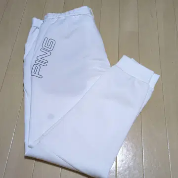PING 화이트 팬츠