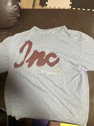 INC 그레이 티셔츠 XXL