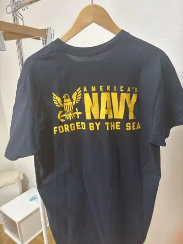 AMERICA'S NAVY 티셔츠 네이비