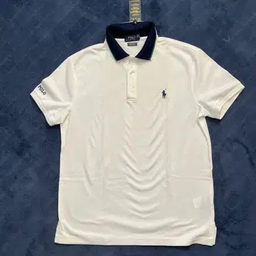 [미사용 새상품] POLO 남성용 피케 셔츠 네이비 옷깃 M