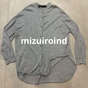 mizuiroind 미즈이로인드 가디건 라이트 그레이 긴팔