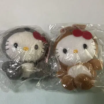 지역 한정 키티 호주 한정판 캥거루, 코알라 마스코트 키링