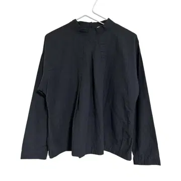 츠쿠로이 선 밸리 내추럴 블라우스 드롭 숄더 린넨 혼방