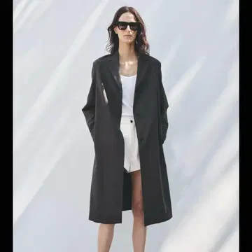 ZW COLLECTION 린넨 롱 코트 원가 17,900