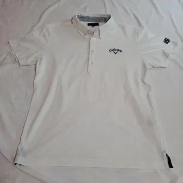 Callaway 화이트 버튼다운 셔츠