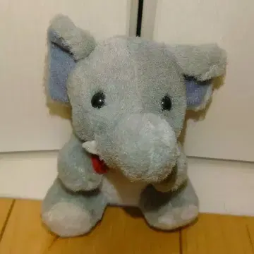 [쇼와 레트로] 코끼리 봉제 인형