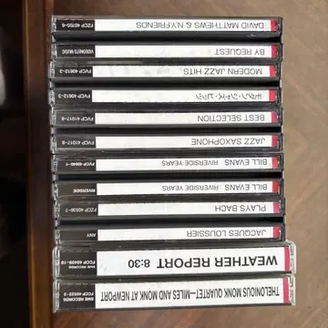 The CD Club 32장 (2장 세트 7장 포함) 재즈 CD
