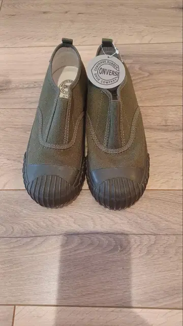 Converse Daily Vintage 슬립온 올리브 22cm