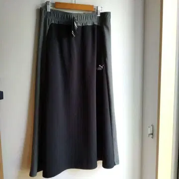 PUMA DRYCELL 롱 스커트 L 블랙/그레이 푸마