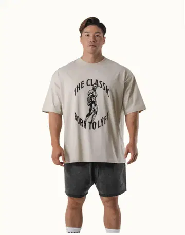 LYFT THE CLASSIC BTL BIG T-SHIRT -IVORY