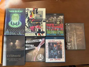 UVERworld live Blu-ray & DVD 디스크 세트