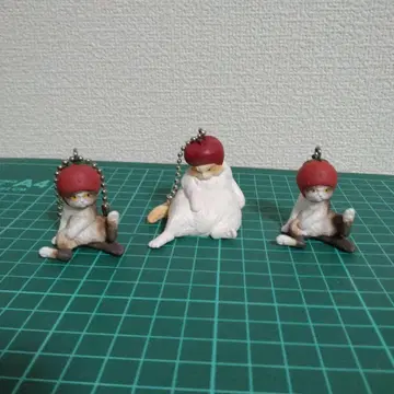 고양이 캡슐 토이 3체 세트