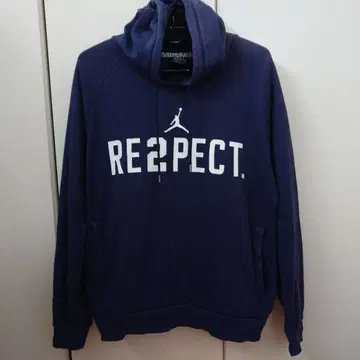 Jordan RE2PECT 네이비 후드티