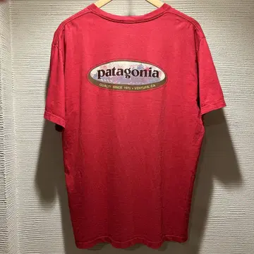 90년대 patagonia 파타고니아 티셔츠 오벌 로고 USA M