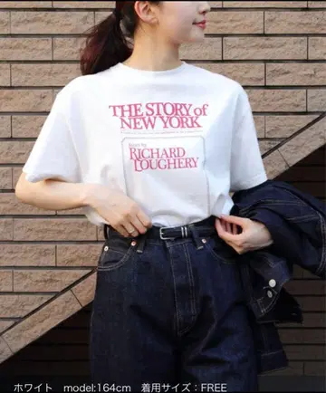 새상품 Shinzone THE STORY OF NEW YORK TEE