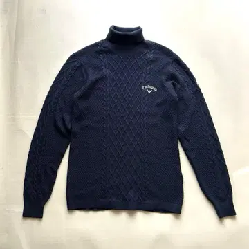 callaway 니트 터틀넥 블랙 L 사이즈