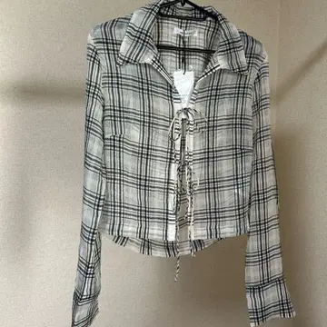 moussy 체크 무늬 셔츠 긴팔