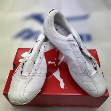 PUMA 푸마 스니커즈 아이키 닌자 화이트/칠리 페퍼 27cm
