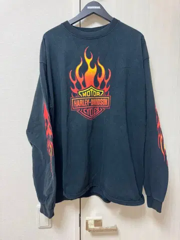 할리데이비슨 롱T 파이어프레임 XL