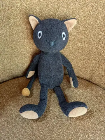 마타노 아츠코 검은 고양이 봉제 인형