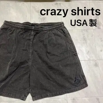 USA crazy shirts 숏팬츠 하프 팬츠 허리밴딩