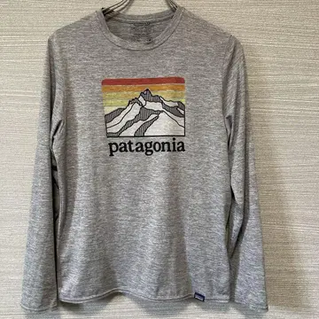 파타고니아 patagonia 그레이 긴팔 티셔츠 XS