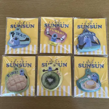 로손 한정 퍼펫 스슨 PVC 참 전6종 컴플리트