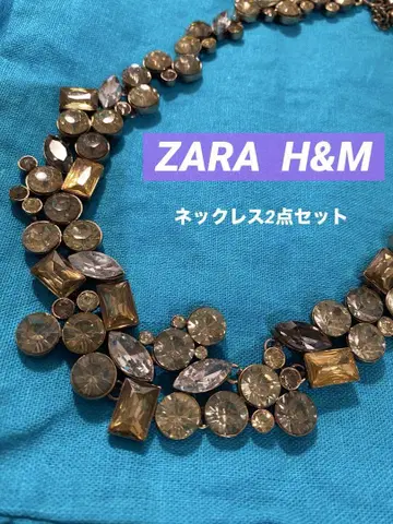[ZARA] 거의 새상품 비즈 목걸이 2점