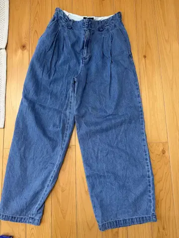 예나스로브 데님 턱 트라우저 size 38
