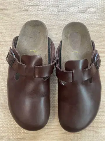 단종 BIRKENSTOCK 빌켄 보스턴 브라운 38 24.5cm