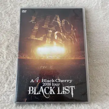 Acid Black Cherry/2008 tour BLACK LIST