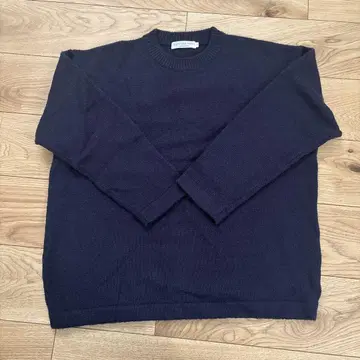 ISLAND KNIT WORKS 네이비 니트