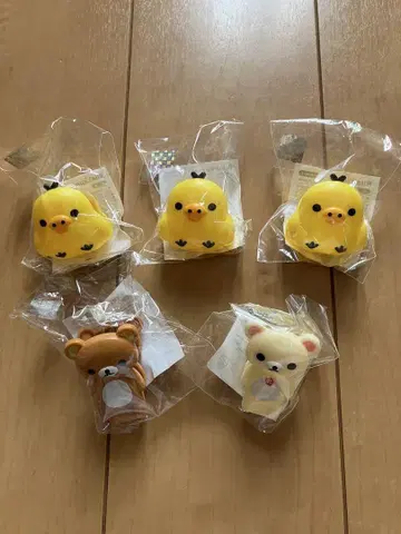 리락쿠마 코리락쿠마 키이로이토리 클립 새상품 [ 익명 배송 ]