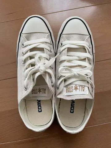 CONVERSE ALL STAR 화이트 스니커즈 박스 포함