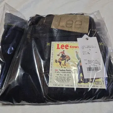 Lee 카우보이 팬츠 다크 블루 새상품 100주년 기념 모델 완판템
