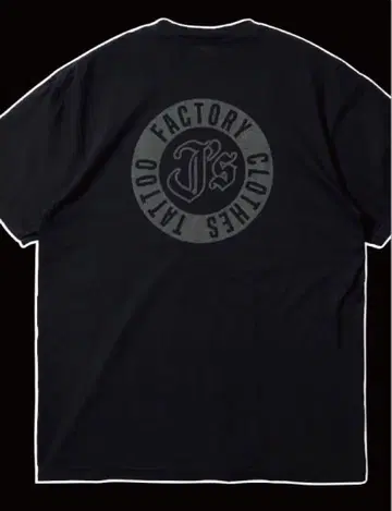 JSF J's CULTURE 티셔츠 BLACK x BLACK XL 사이즈