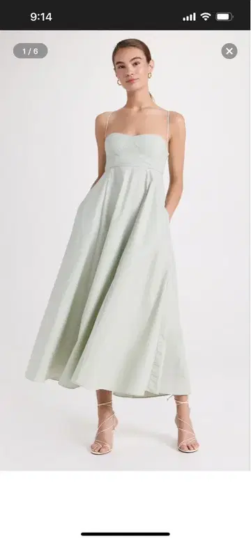 Pixie Market ANTONIA PADDED DRESS
