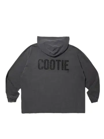 COOTIE PIGMENT DYED L/S HOODED TEE