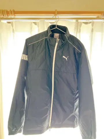 PUMA 퀼팅 자켓 M 사이즈 블랙