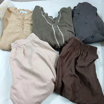캐주얼 5세트 베이지 브라운