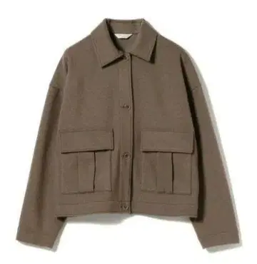 Demi-Luxe BEAMS 숏 블루종 브라운