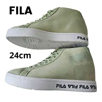 FILA 인힐 스니커즈 민트 그린 24cm 컨디션 최상 귀여움