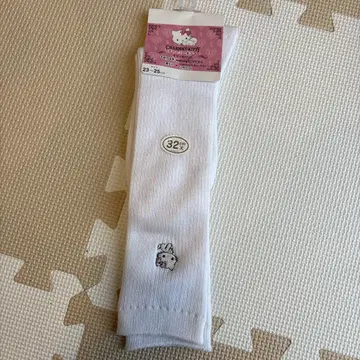 새상품 챠미 키티 스쿨 삭스